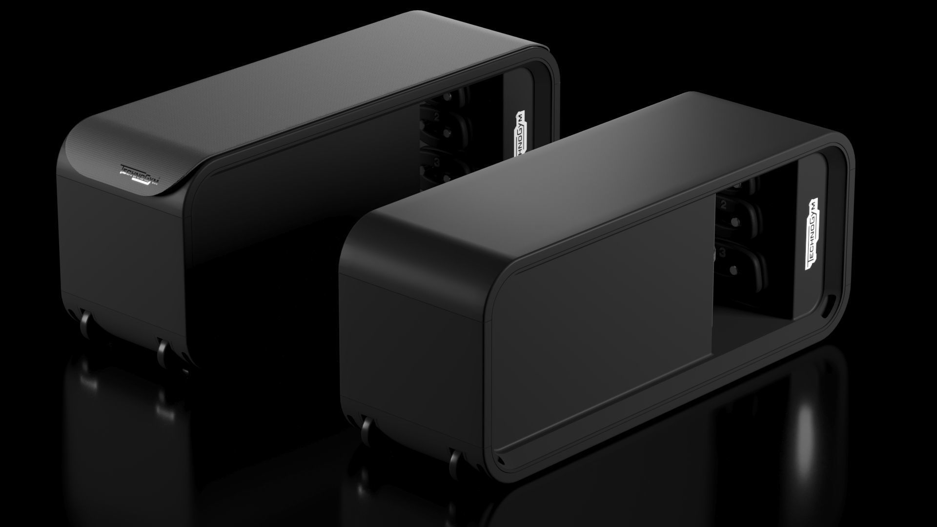 Technogym Skill Bench 3D model_7