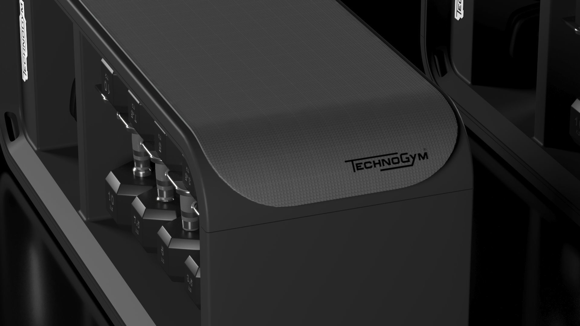 Technogym Skill Bench 3D model_8