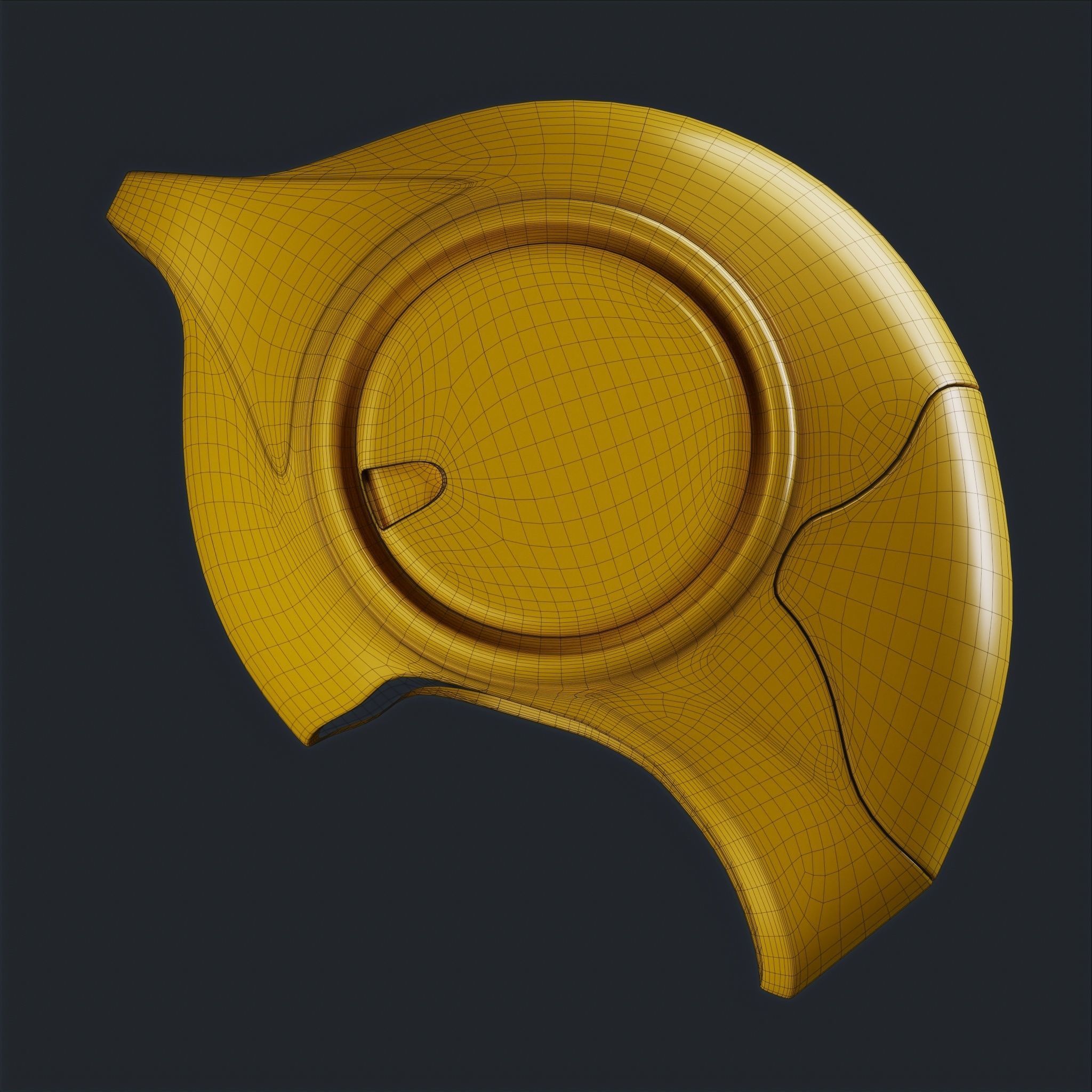 20 Sci-Fi Helmets Base Mesh 3D model_18