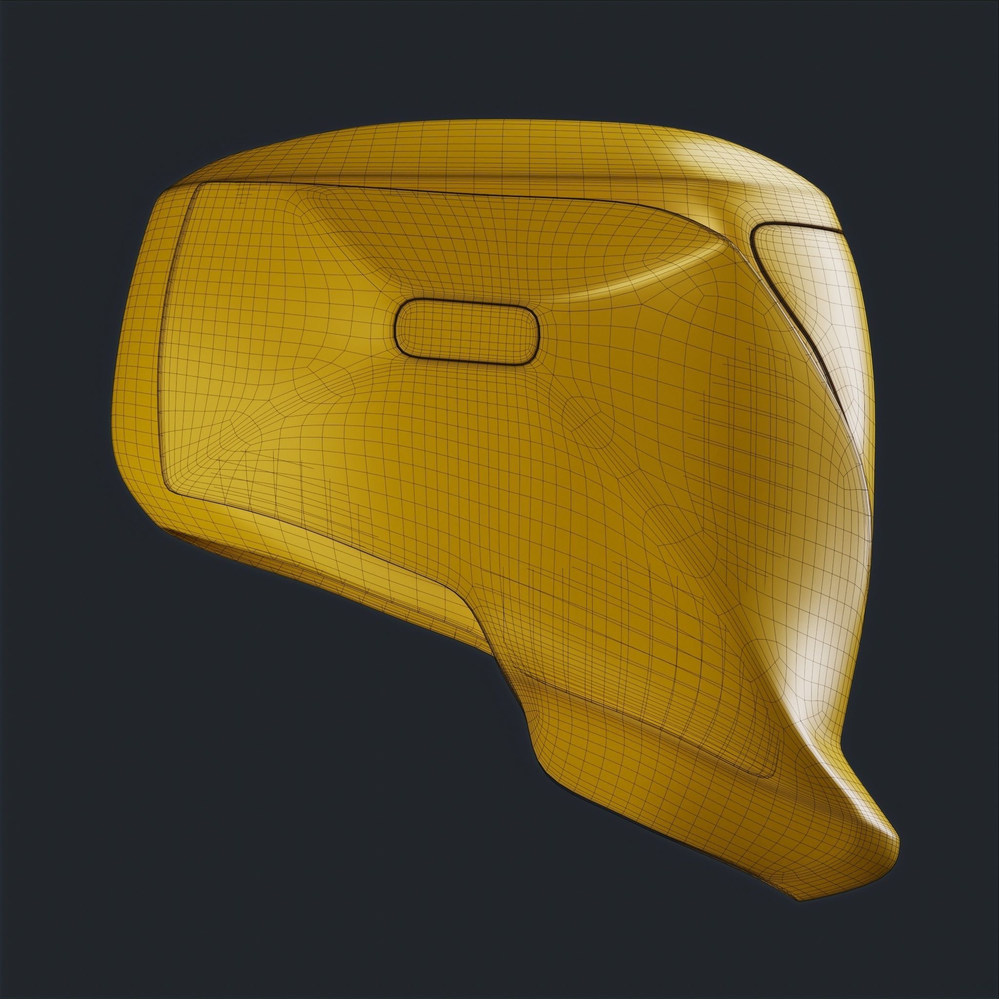 20 Sci-Fi Helmets Base Mesh 3D model_16