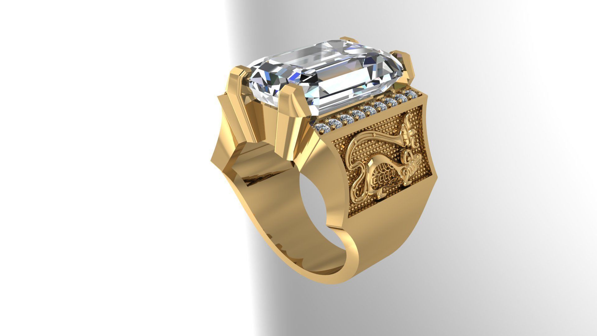 Ring 131  3D print model_4