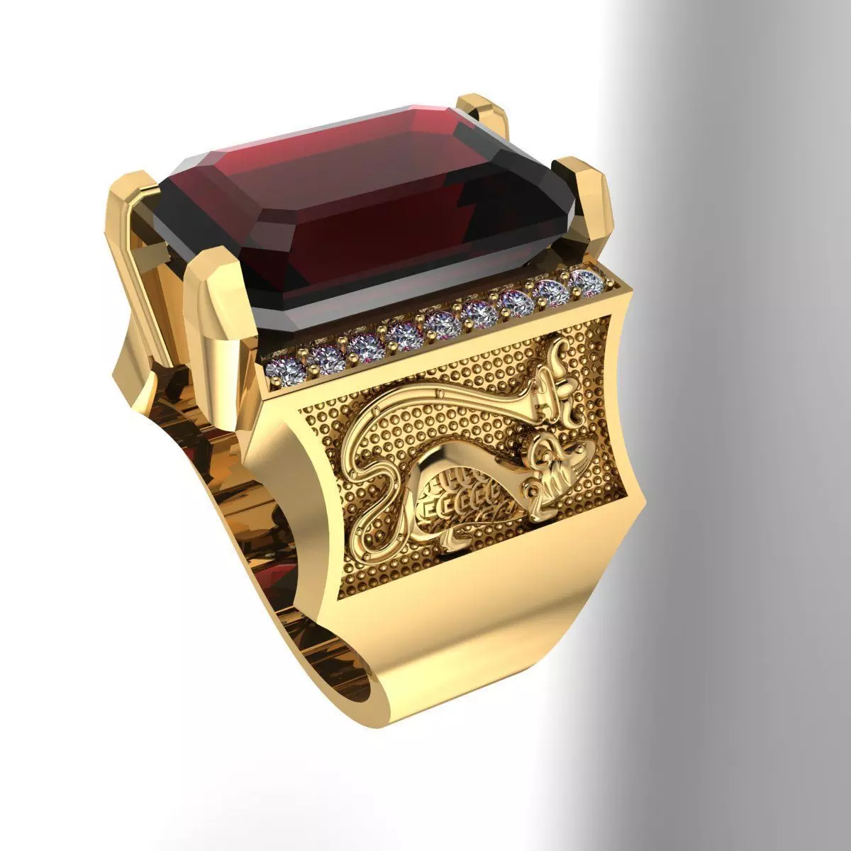 Ring 131  3D print model_0