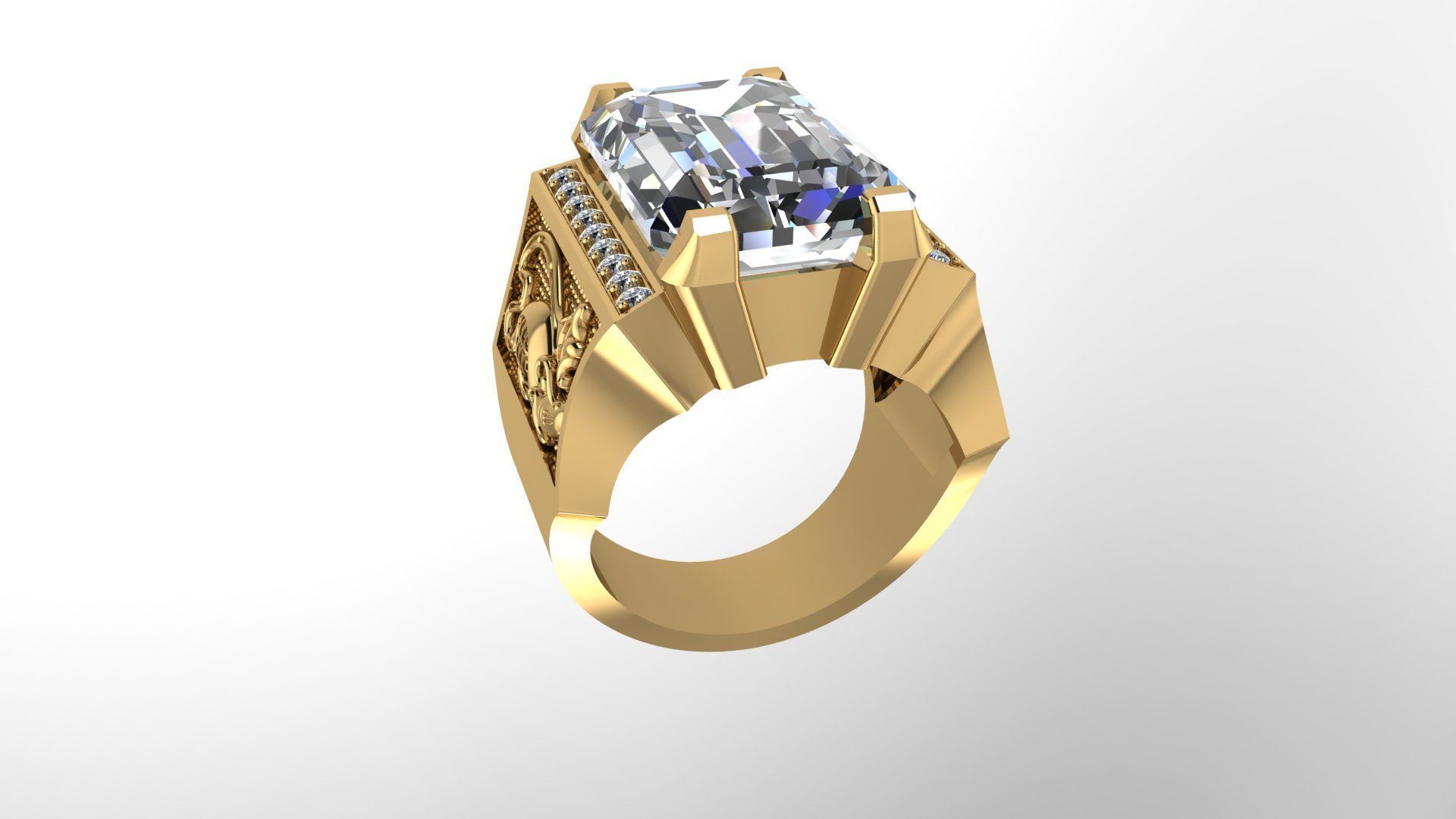 Ring 131  3D print model_5
