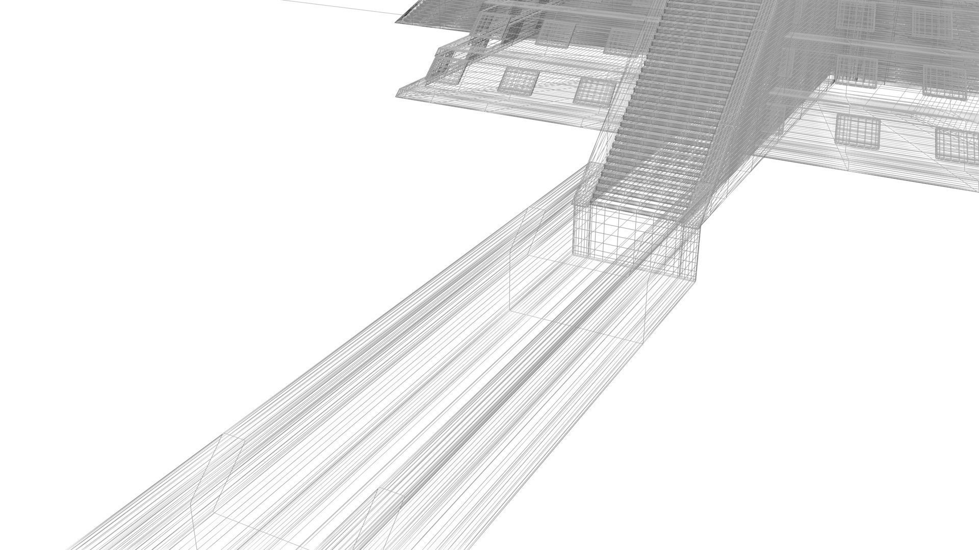 Chichen Itza Pyramid 3D model_26