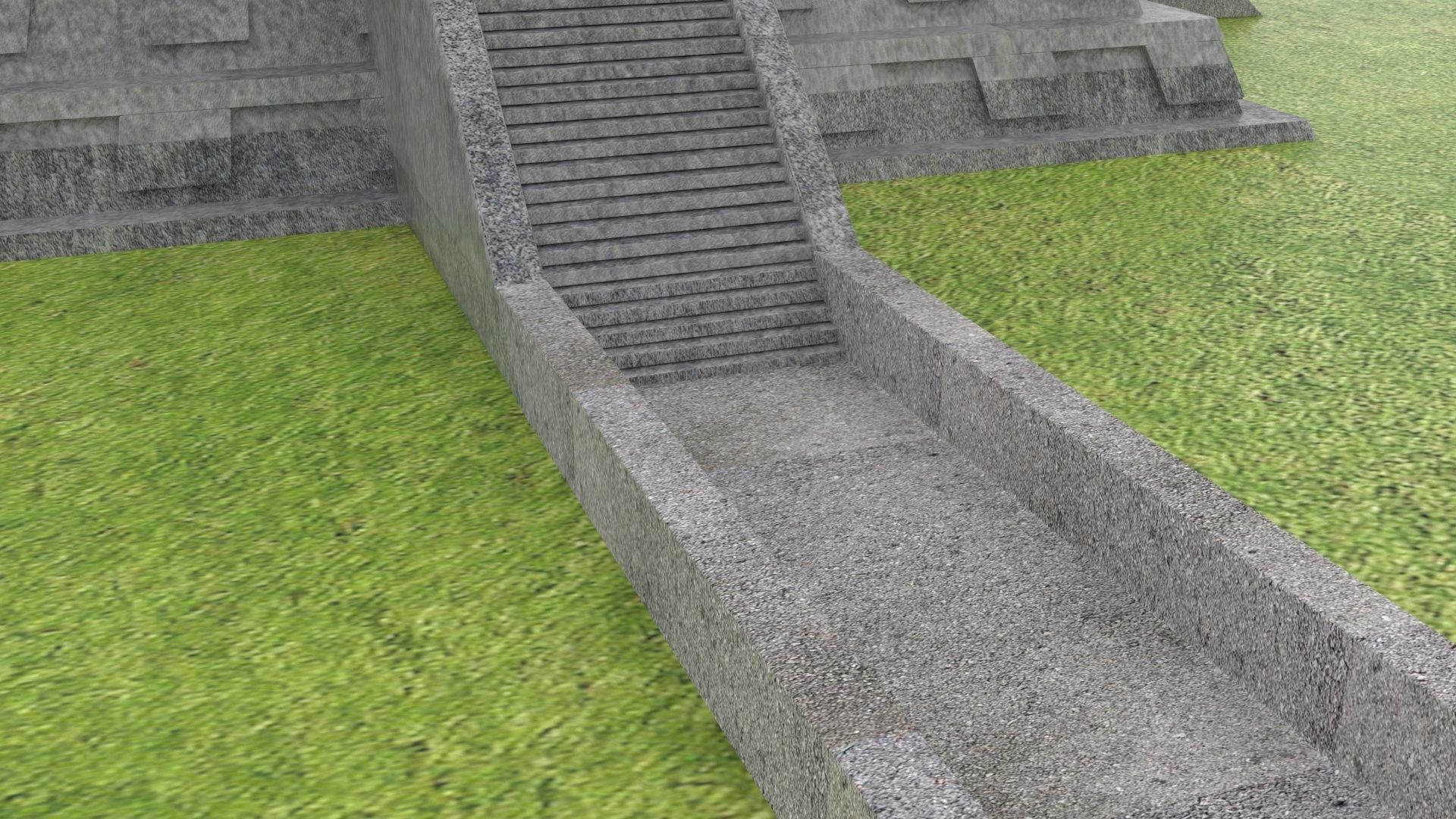 Chichen Itza Pyramid 3D model_16