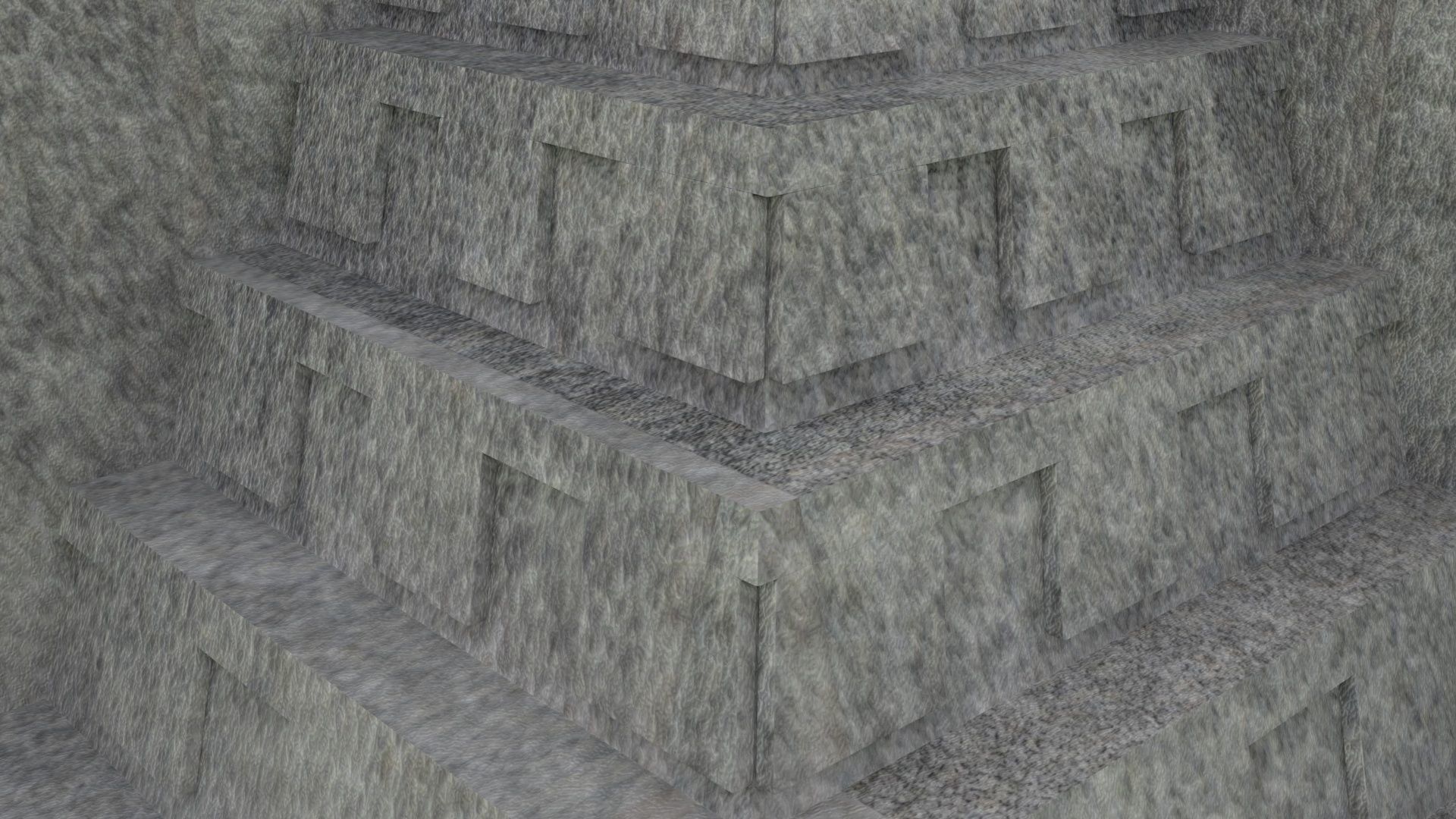 Chichen Itza Pyramid 3D model_14