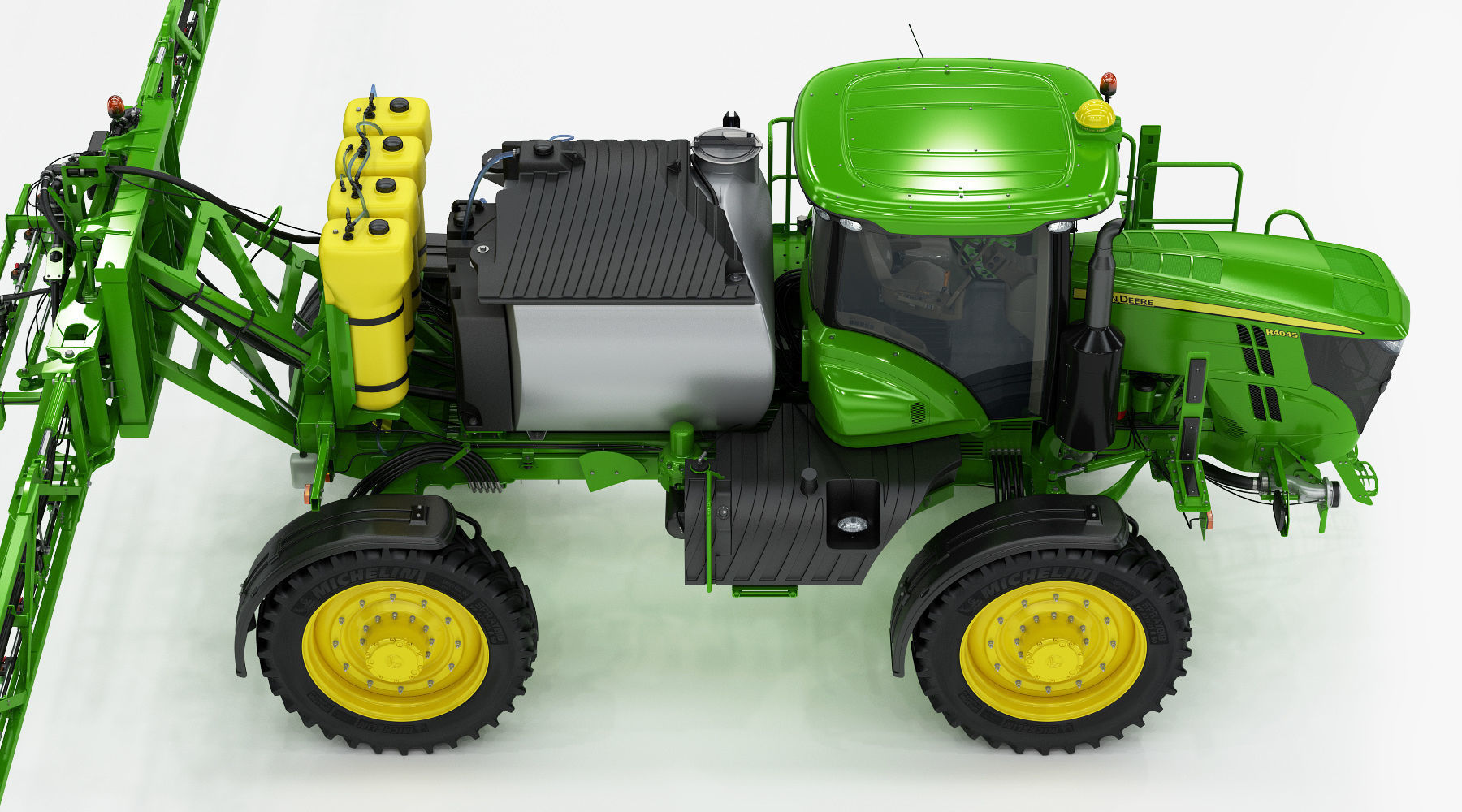 John Deere R4045 Sprayer 3D model CGTrader
