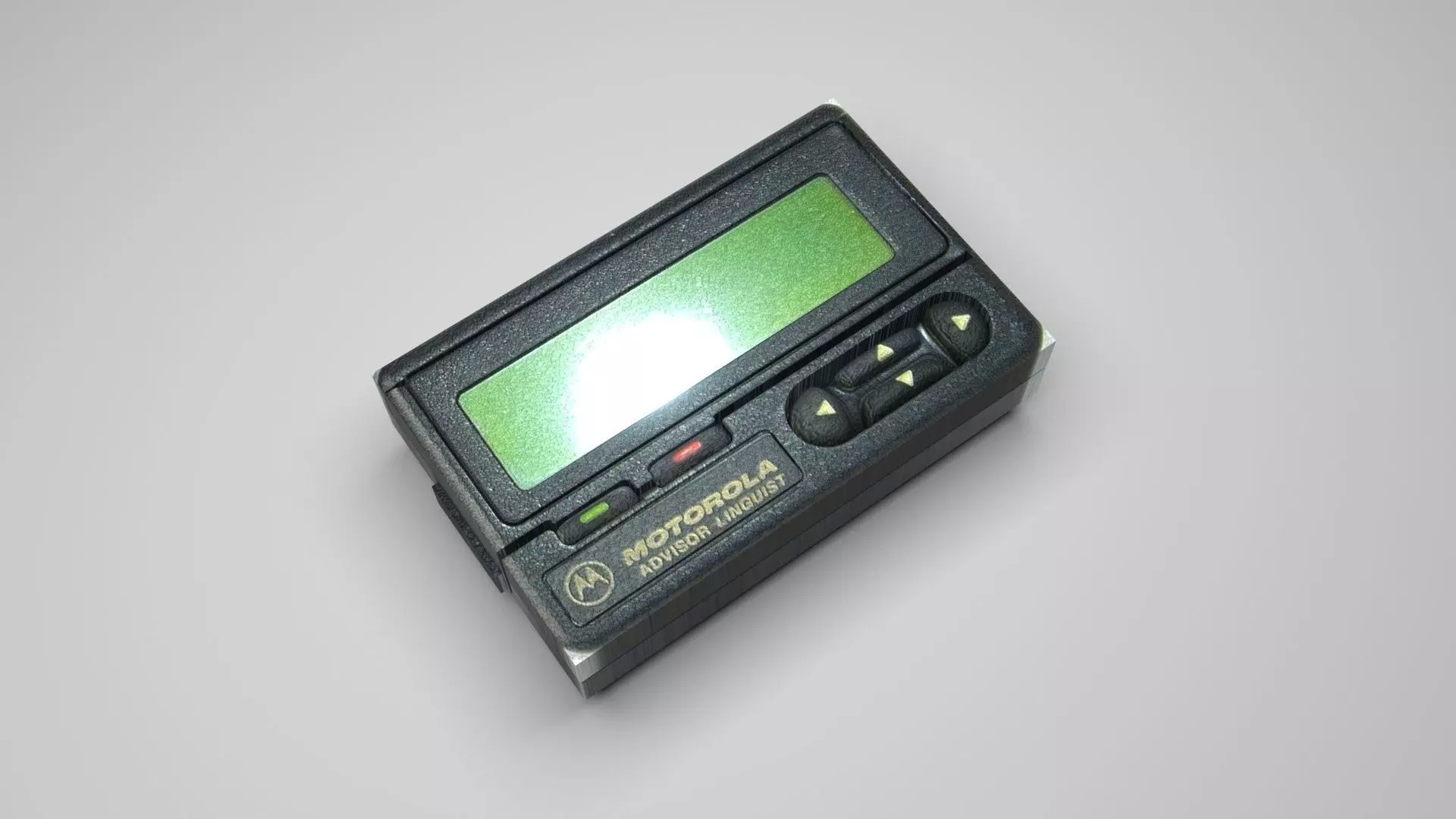 Alphanumeric Pager 3D model_0