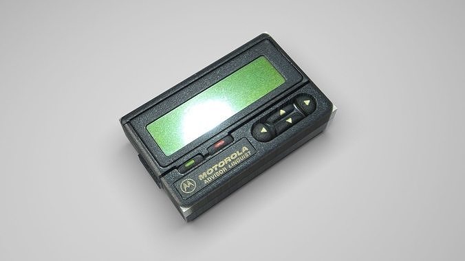 Alphanumeric Pager 3D model