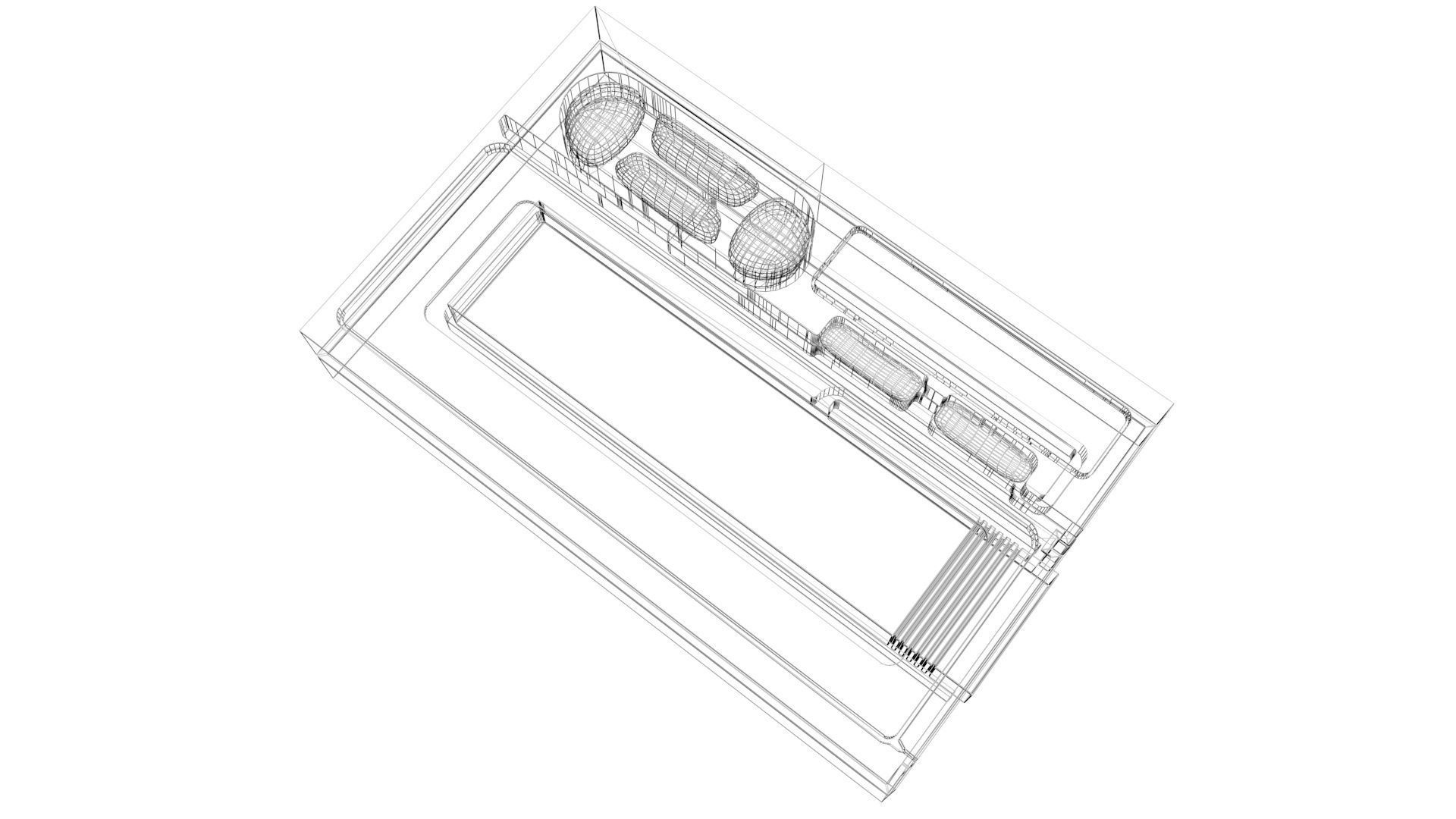 Alphanumeric Pager 3D model_23