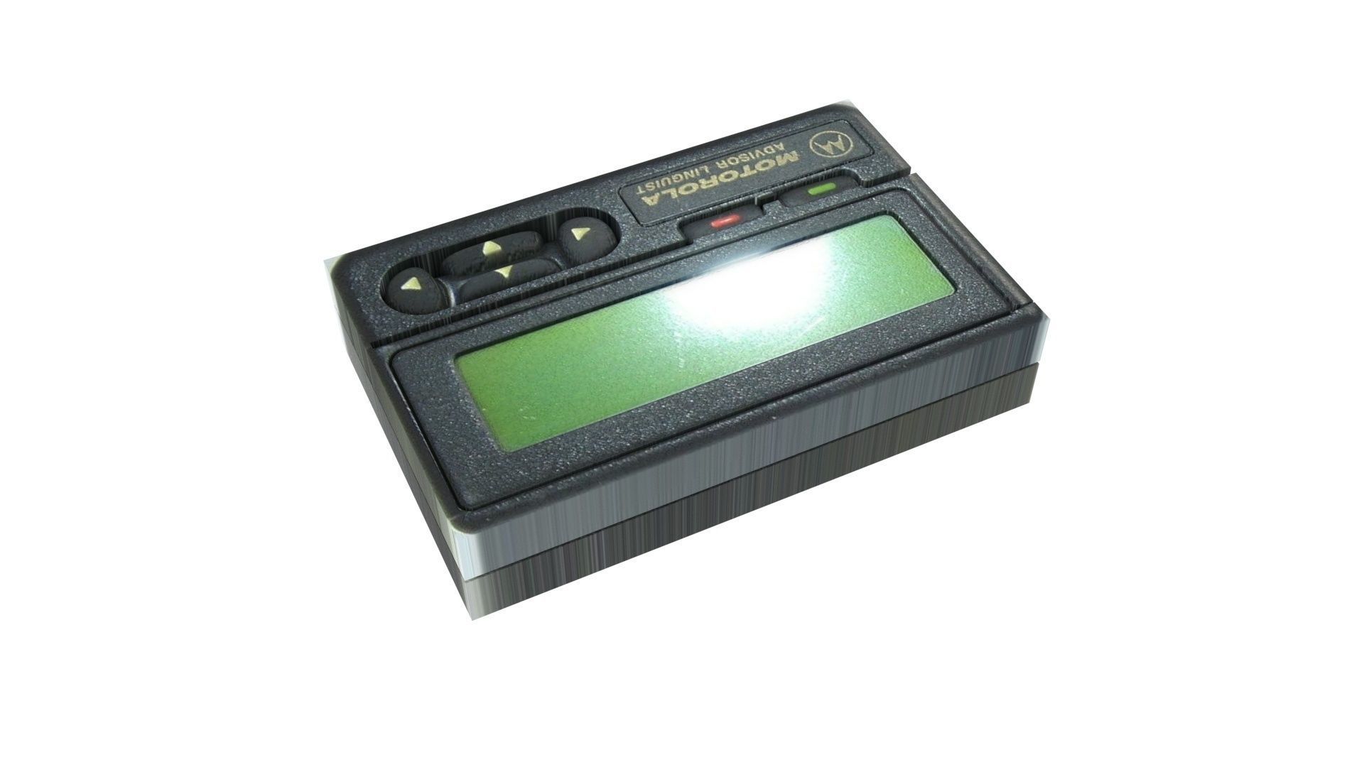 Alphanumeric Pager 3D model_12