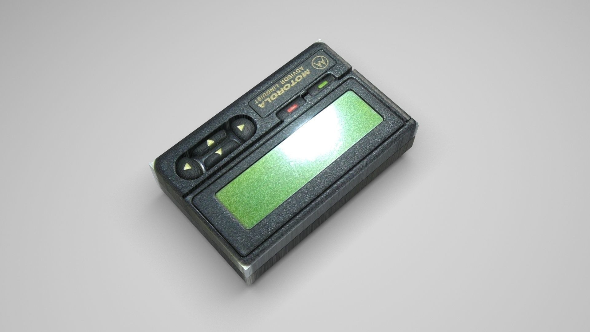 Alphanumeric Pager 3D model_2