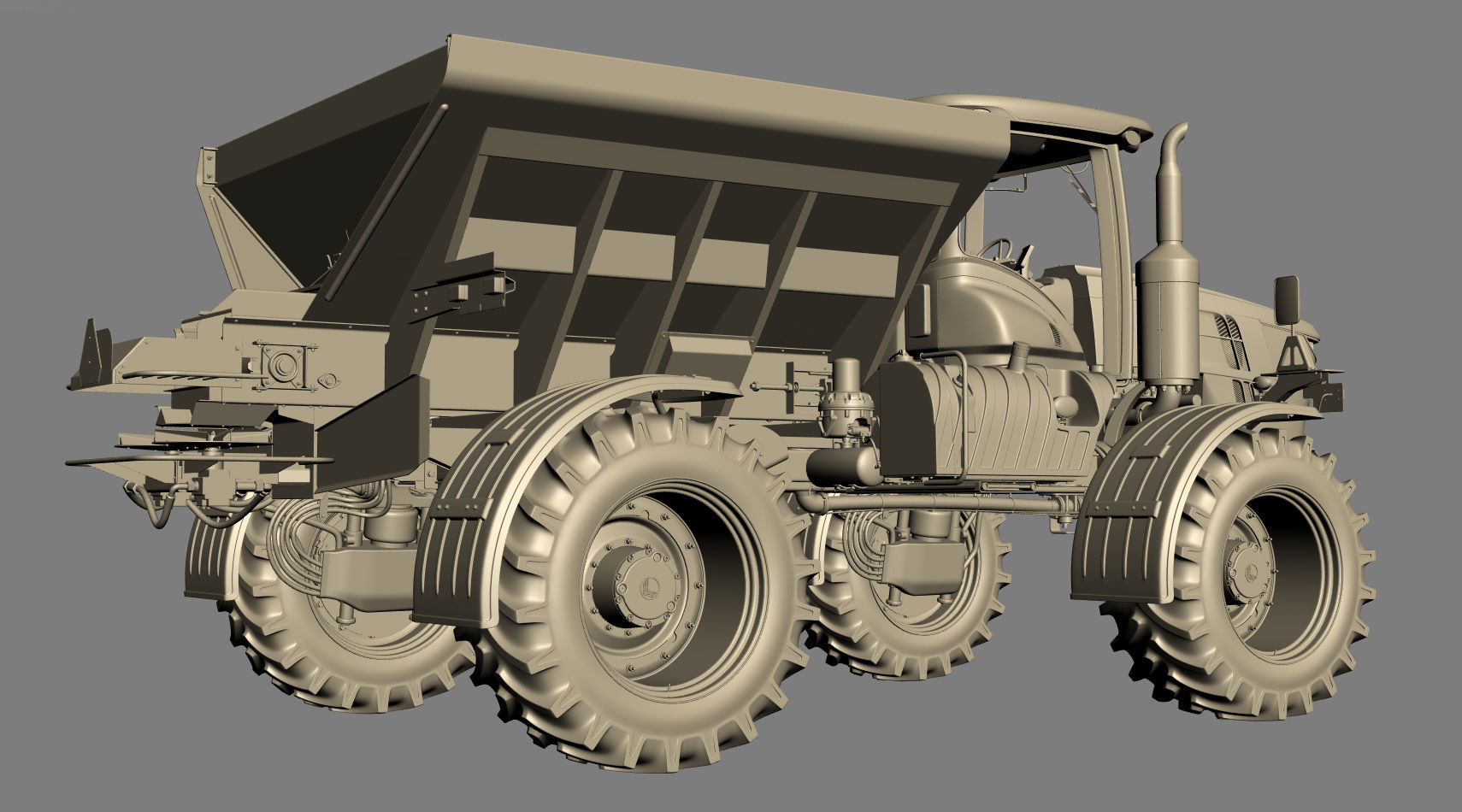 John Deere DN485 Spreader 3D model_36