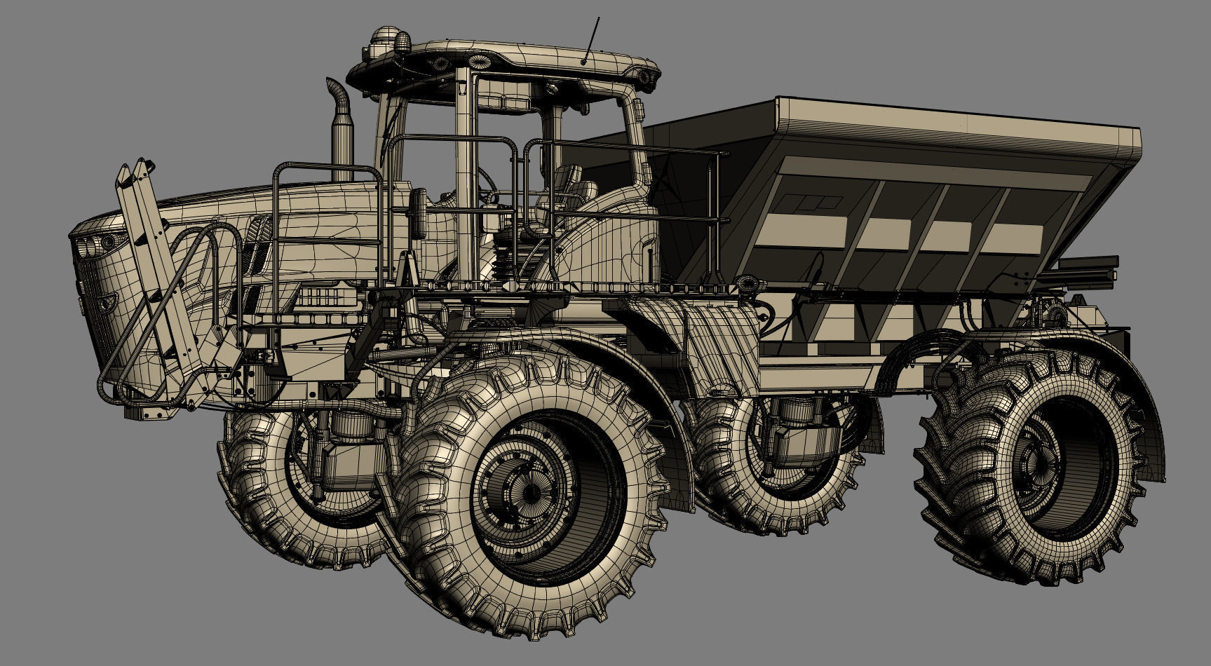 John Deere DN485 Spreader 3D model_33