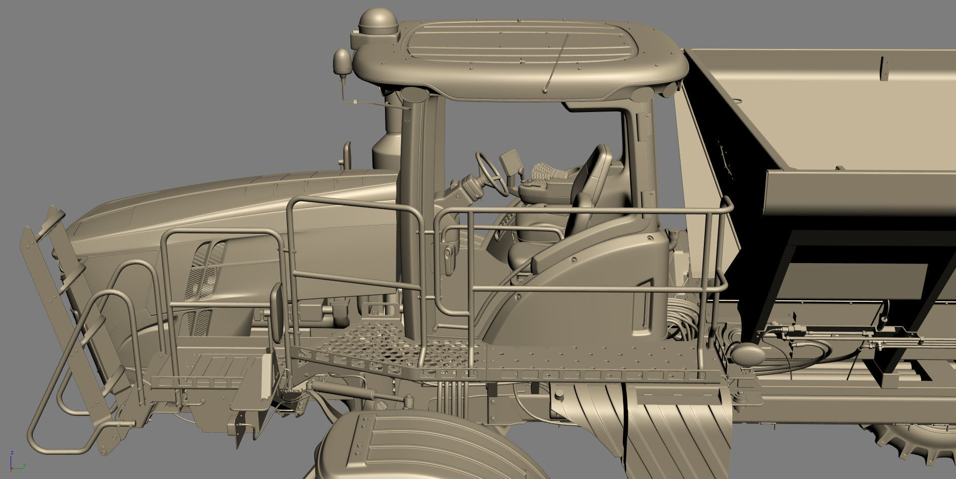 John Deere DN485 Spreader 3D model_38