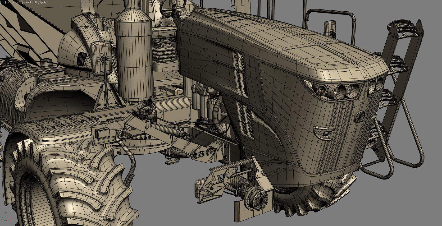 John Deere DN485 Spreader 3D model_41