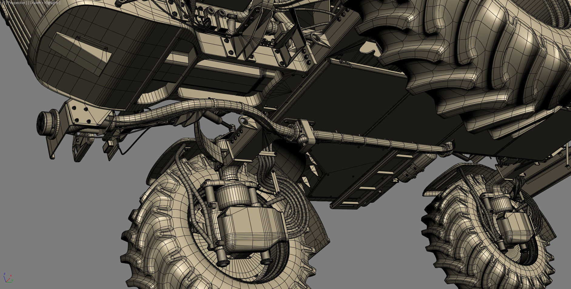 John Deere DN485 Spreader 3D model_47