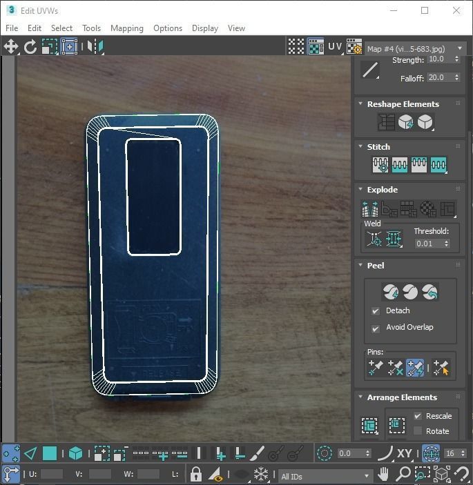 Music Speaker Remote Control 3D model_20
