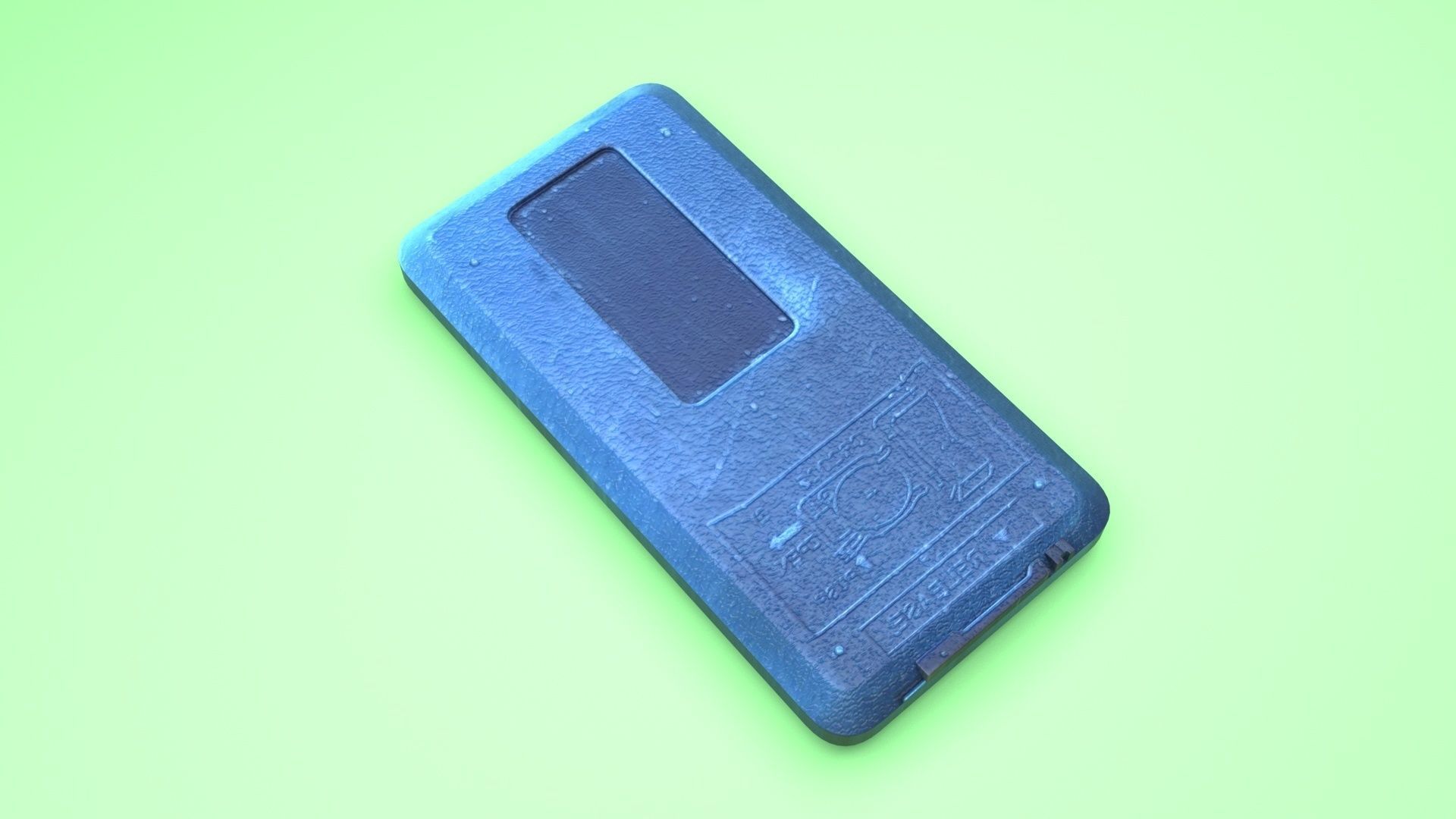 Music Speaker Remote Control 3D model_17