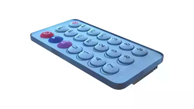 Music Speaker Remote Control 3D model