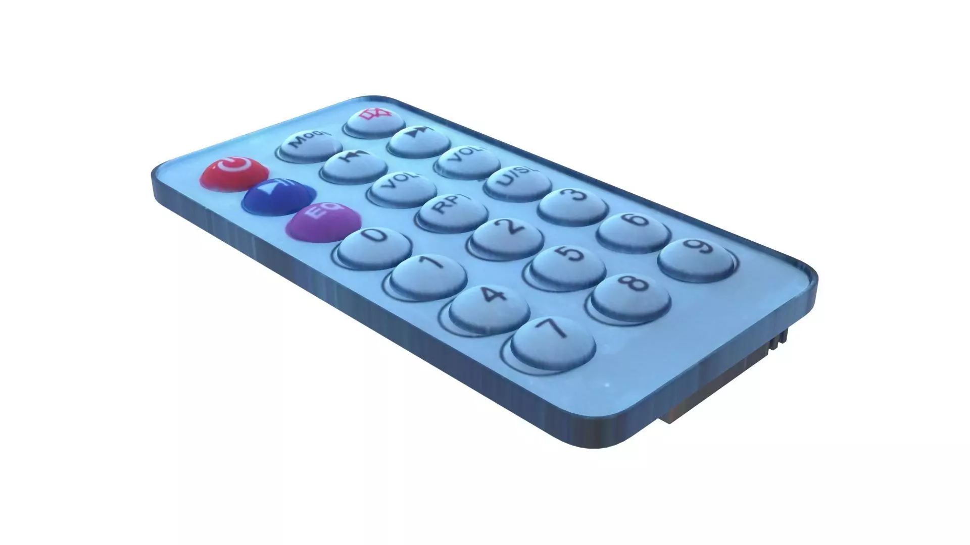 Music Speaker Remote Control 3D model_0