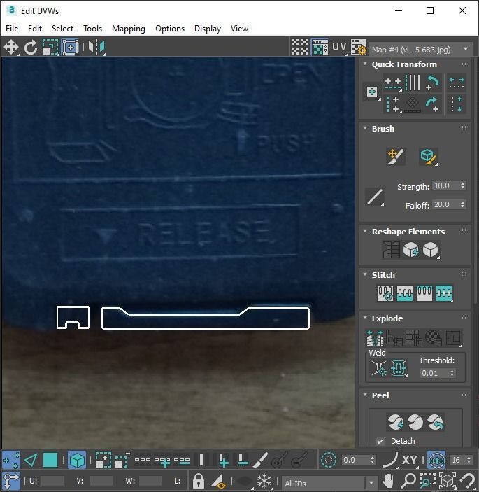 Music Speaker Remote Control 3D model_22