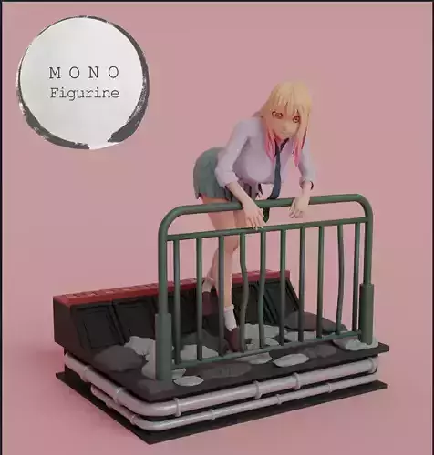 Marin Kitagawa 3D STL Model for 3D Printing