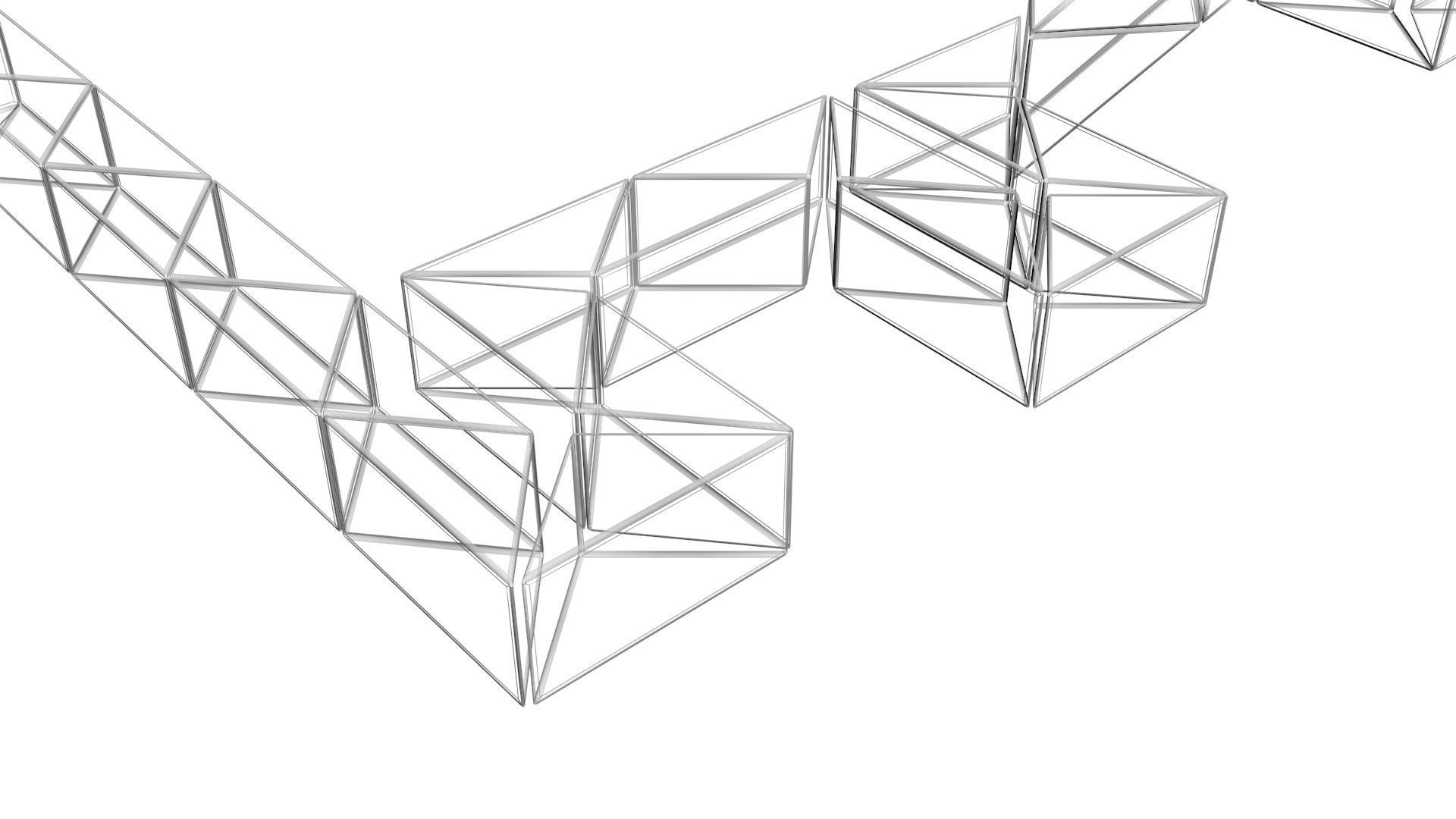 Snake Puzzles Set 3D model_17