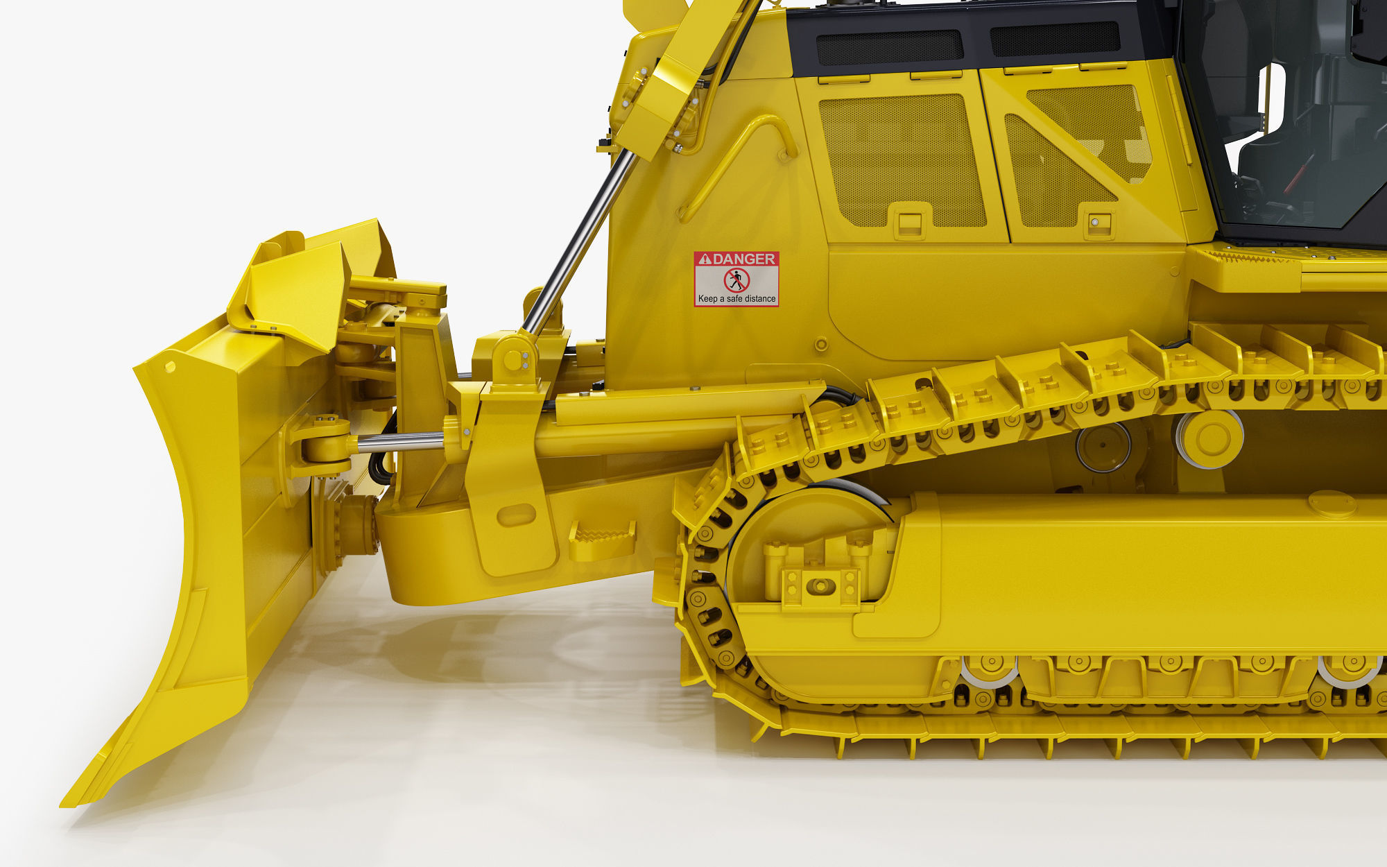 Komatsu D65PXi-18 Crawler Dozer 3D model_13