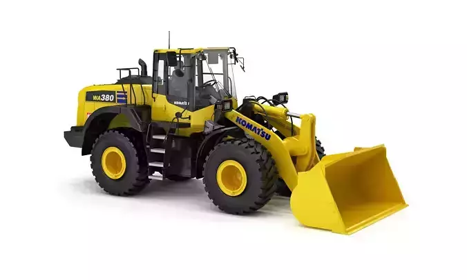 Wheel Loader Komatsu WA380-8 3D model