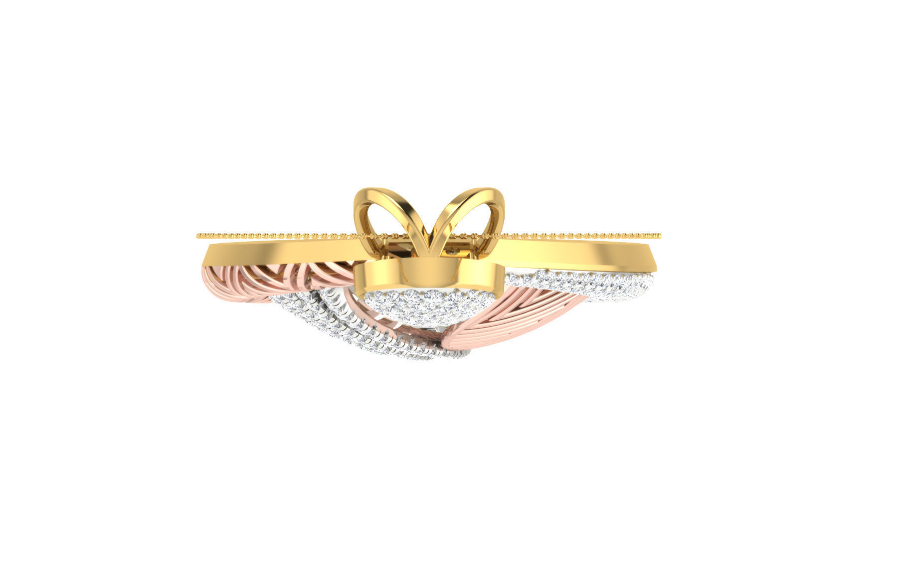 Women Pendant Earring Sets 3dm STL OBJ FBX Renders Details 3D print model_15