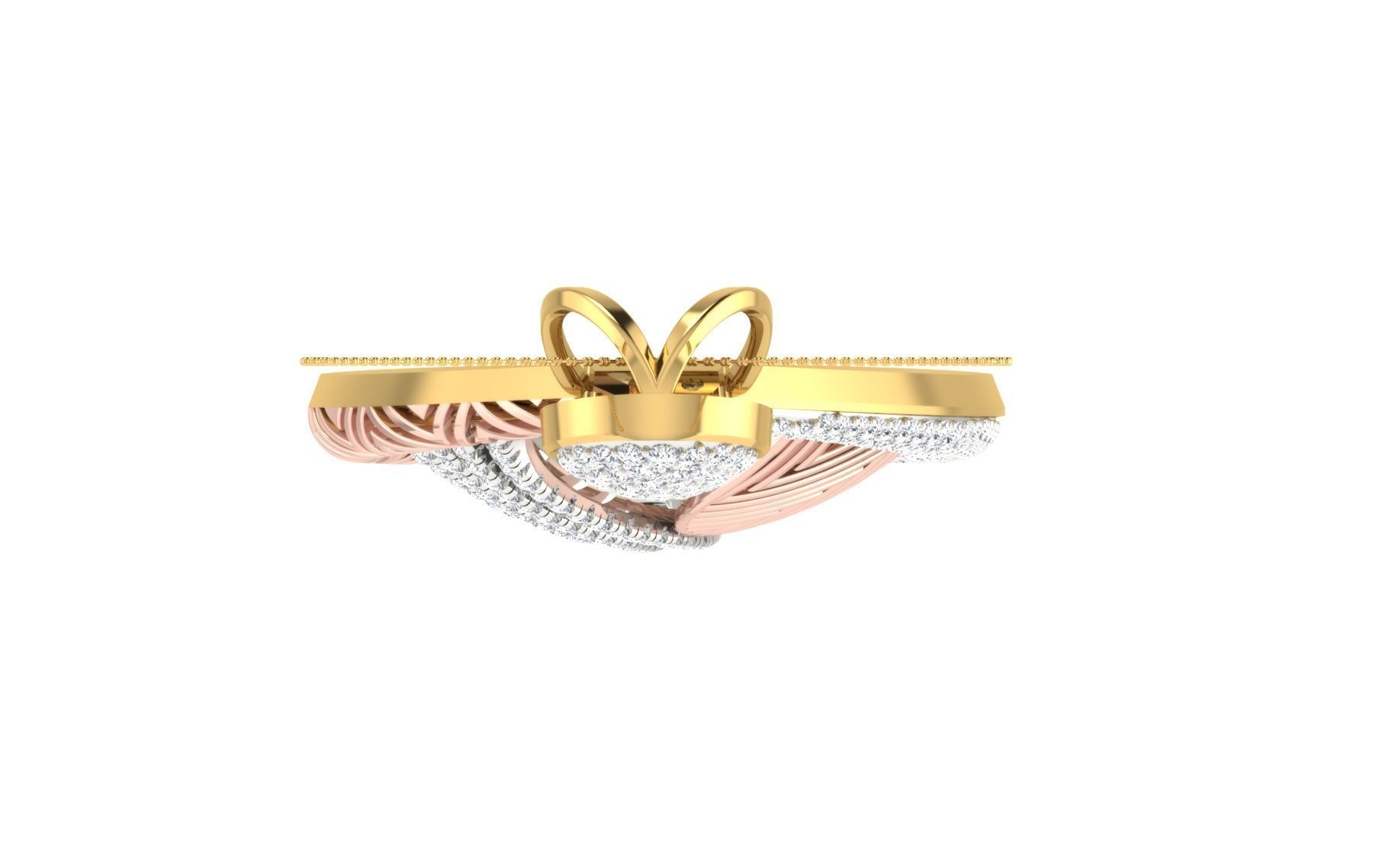 Women Pendant Earring Sets 3dm STL OBJ FBX Renders Details 3D print model_16