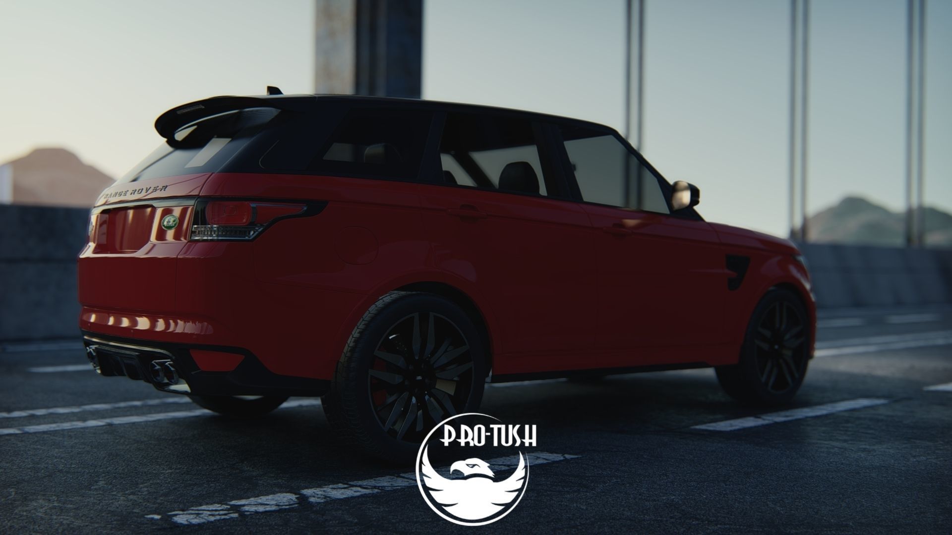 Rang Rover Sport SVR  2015 3D model_19