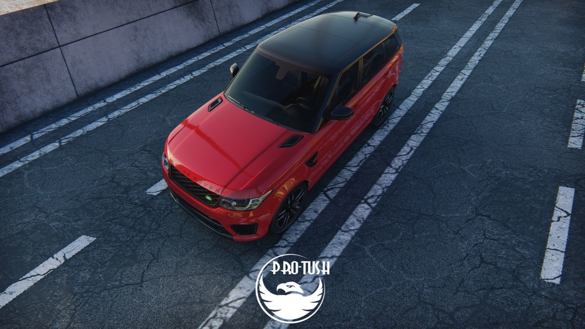 Rang Rover Sport SVR  2015 3D model_18