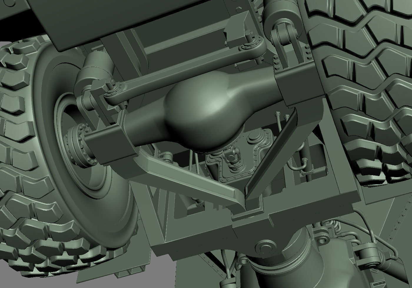 Articulated Truck Komatsu HM300 3D model_51