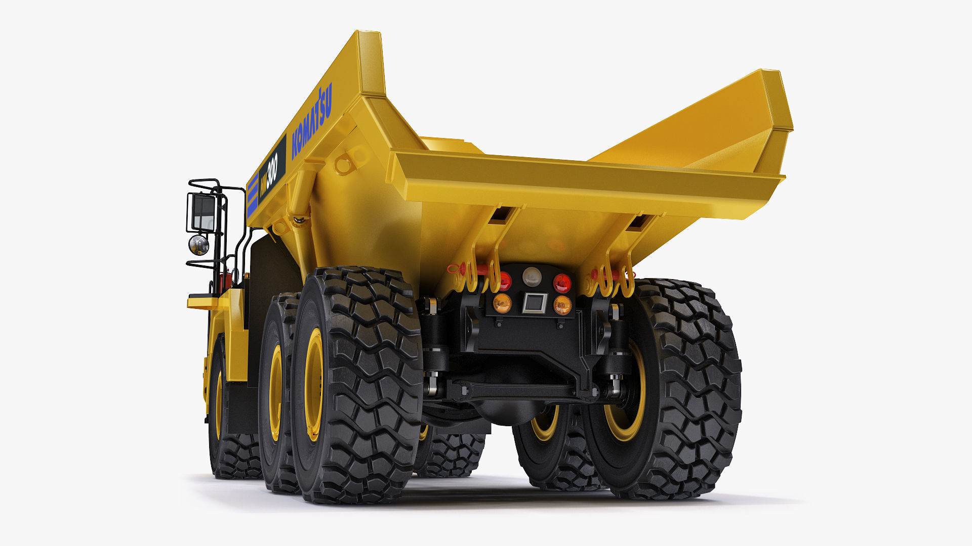 Articulated Truck Komatsu HM300 3D model_18