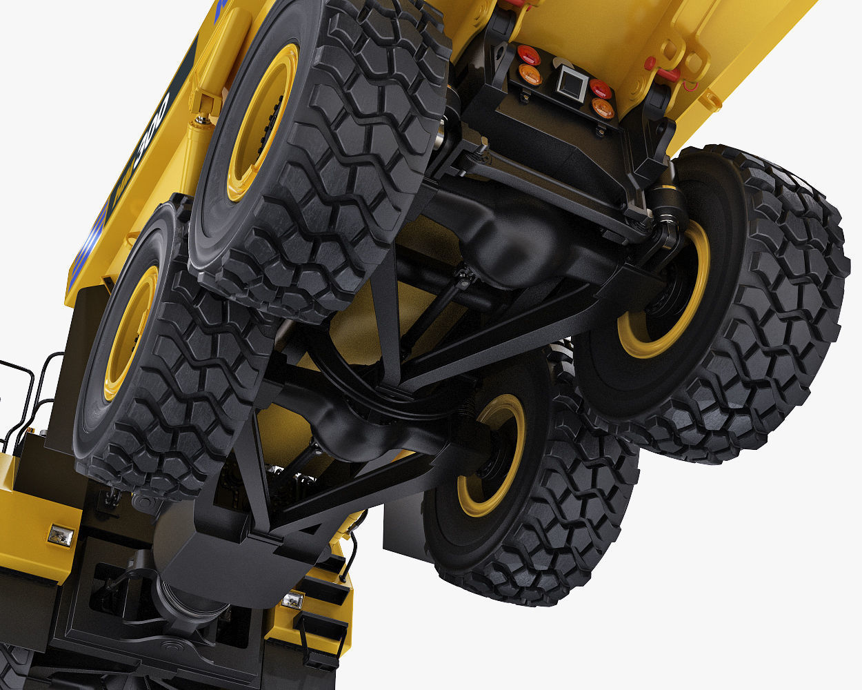 Articulated Truck Komatsu HM300 3D model_27