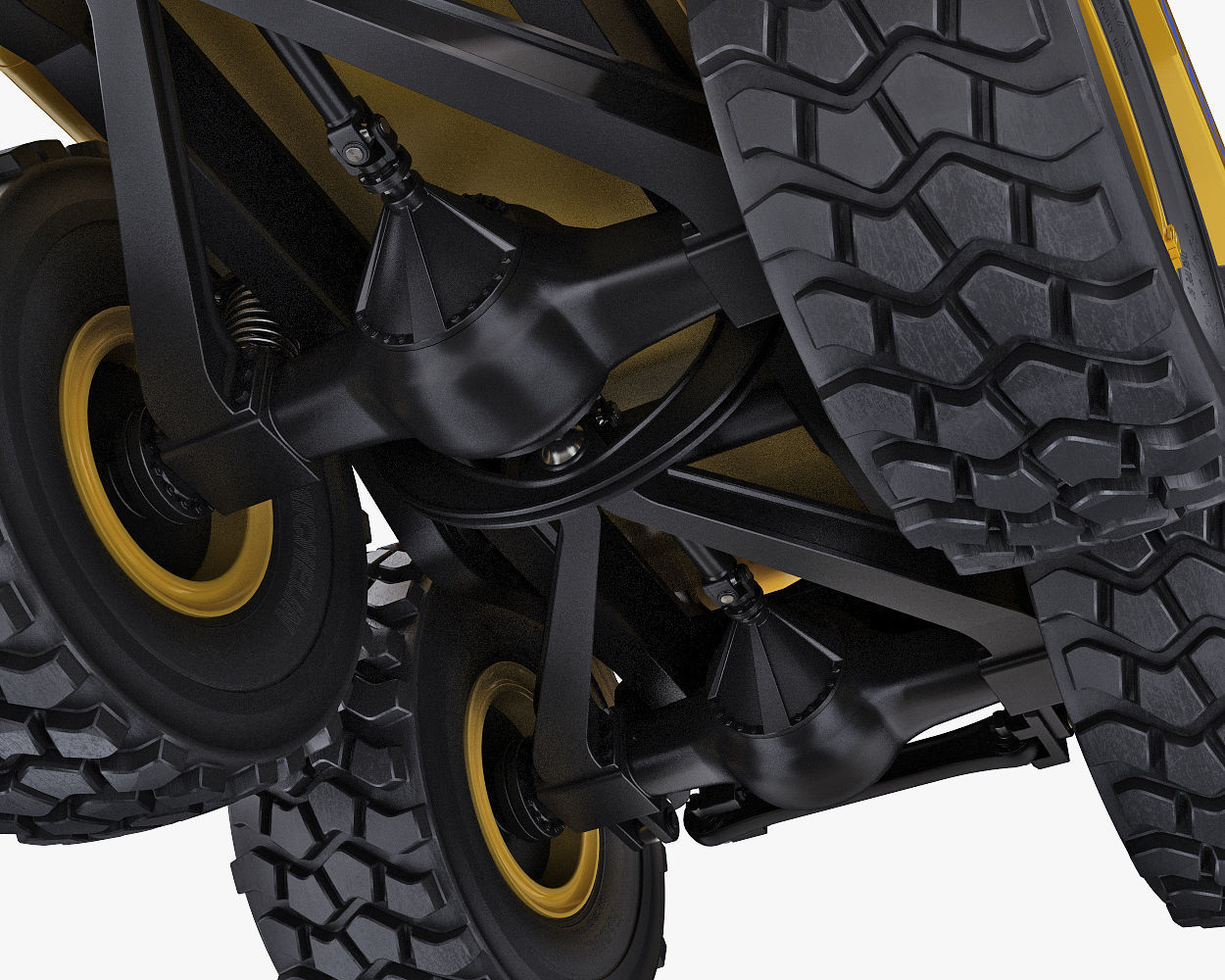 Articulated Truck Komatsu HM300 3D model_28