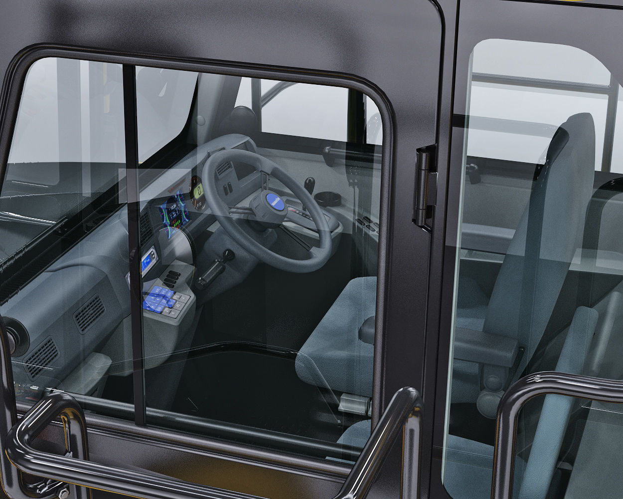 Articulated Truck Komatsu HM300 3D model_20