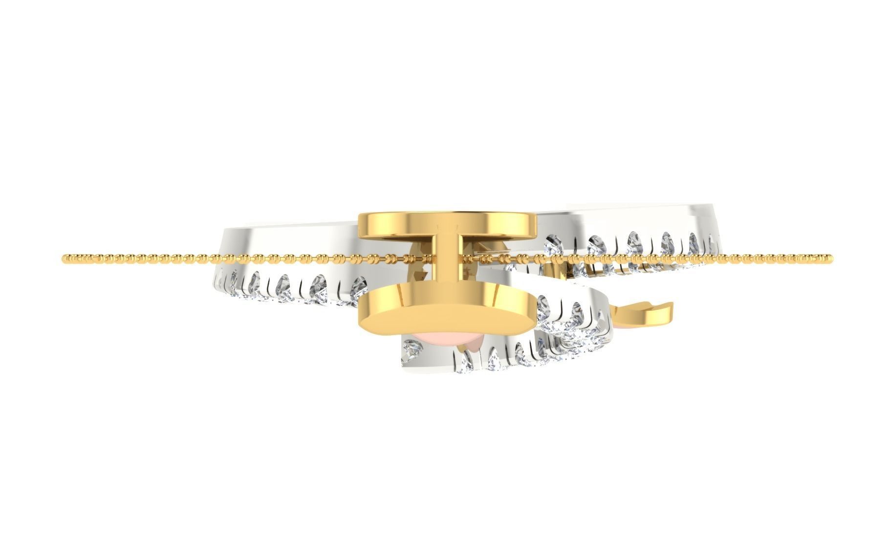 Women Pendant Earring Sets 3dm STL OBJ FBX Renders Details 3D print model_16