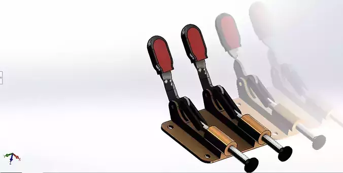 super toggle clamp 3D model