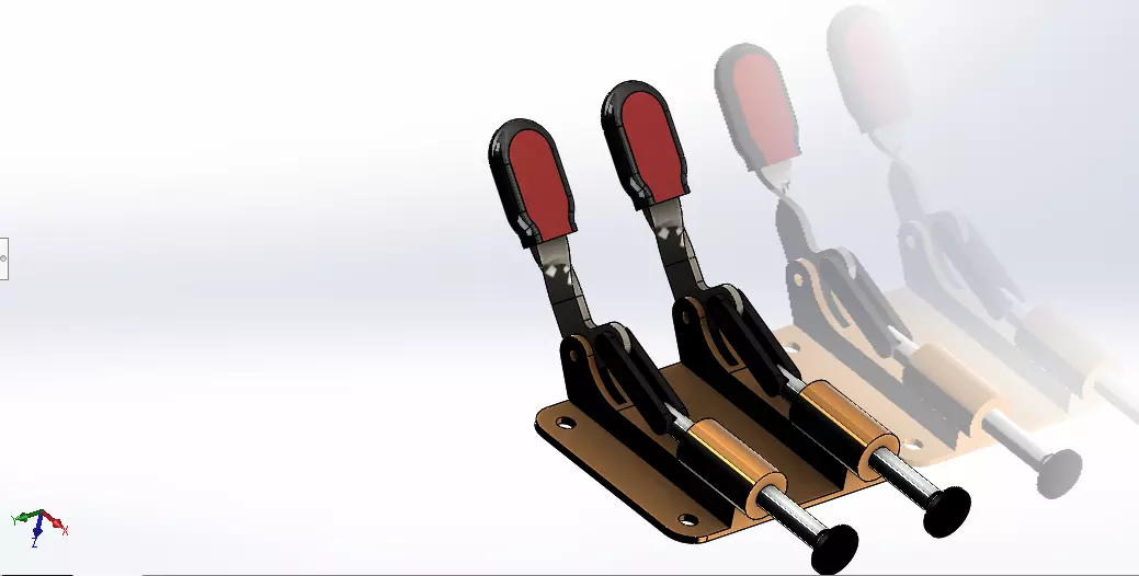 super toggle clamp 3D model_0