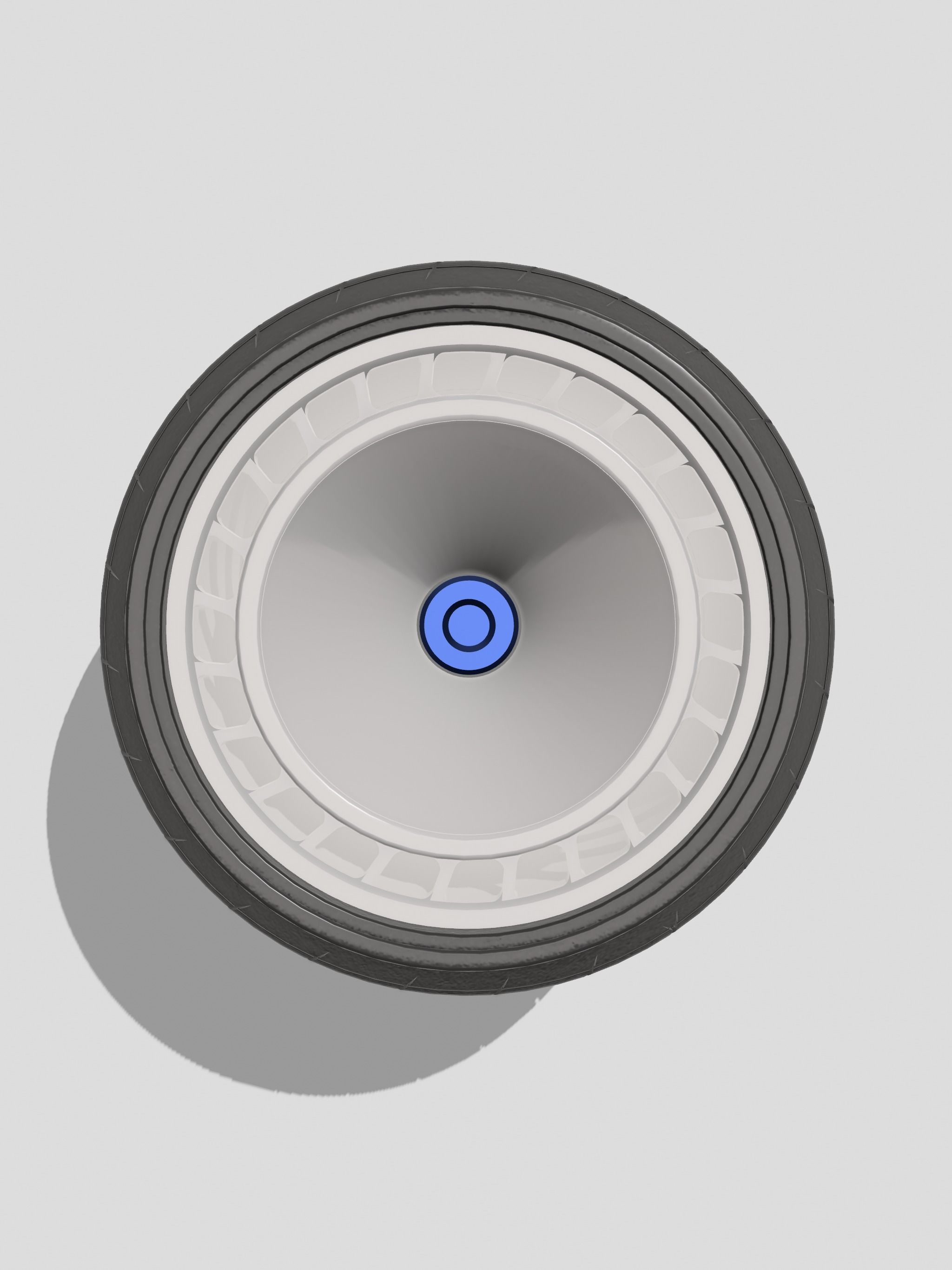 Rally Fans Wheel N Tire set 3 offsets with Centrelock Hub 3D print model_1