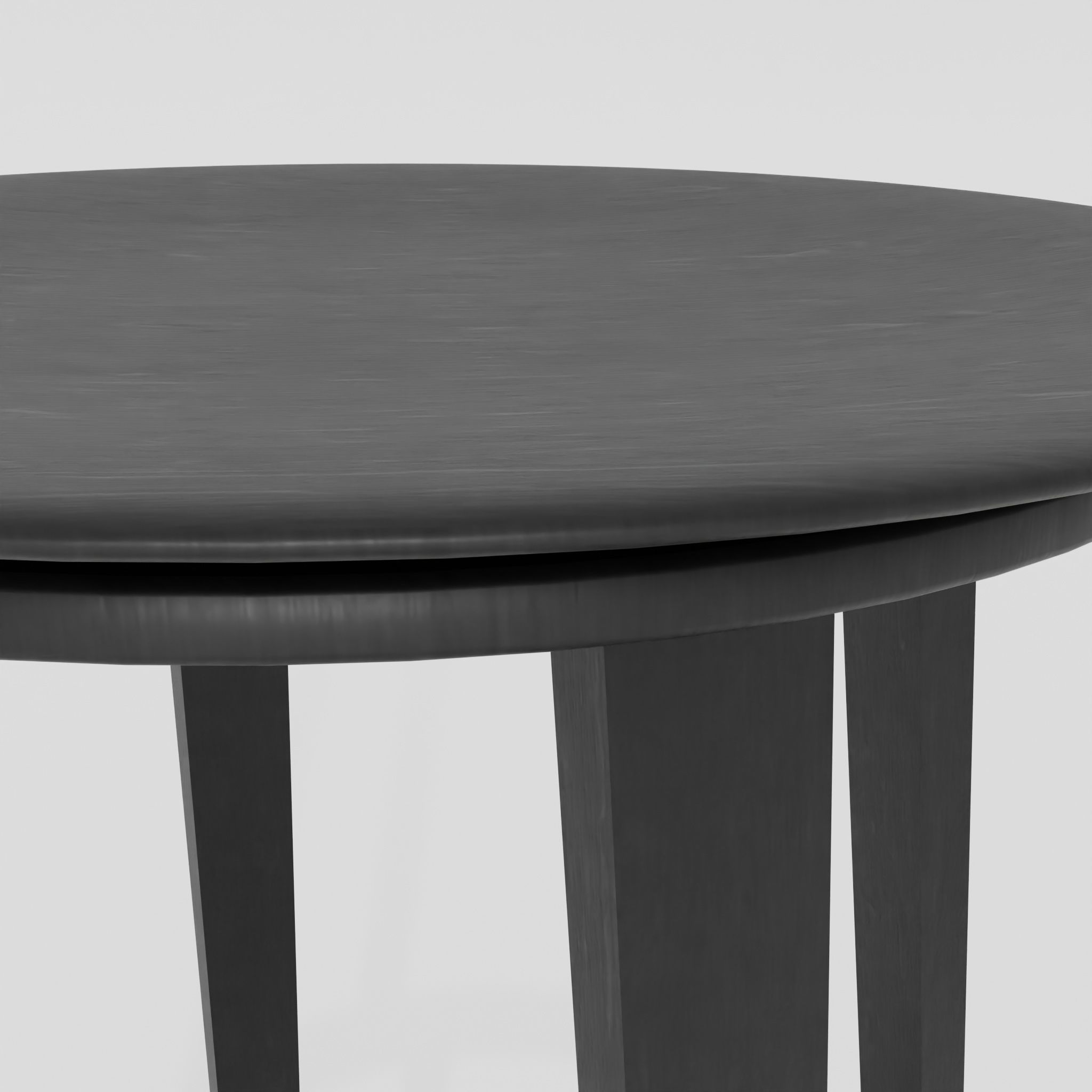 Revolver bar stool black 3D model_7