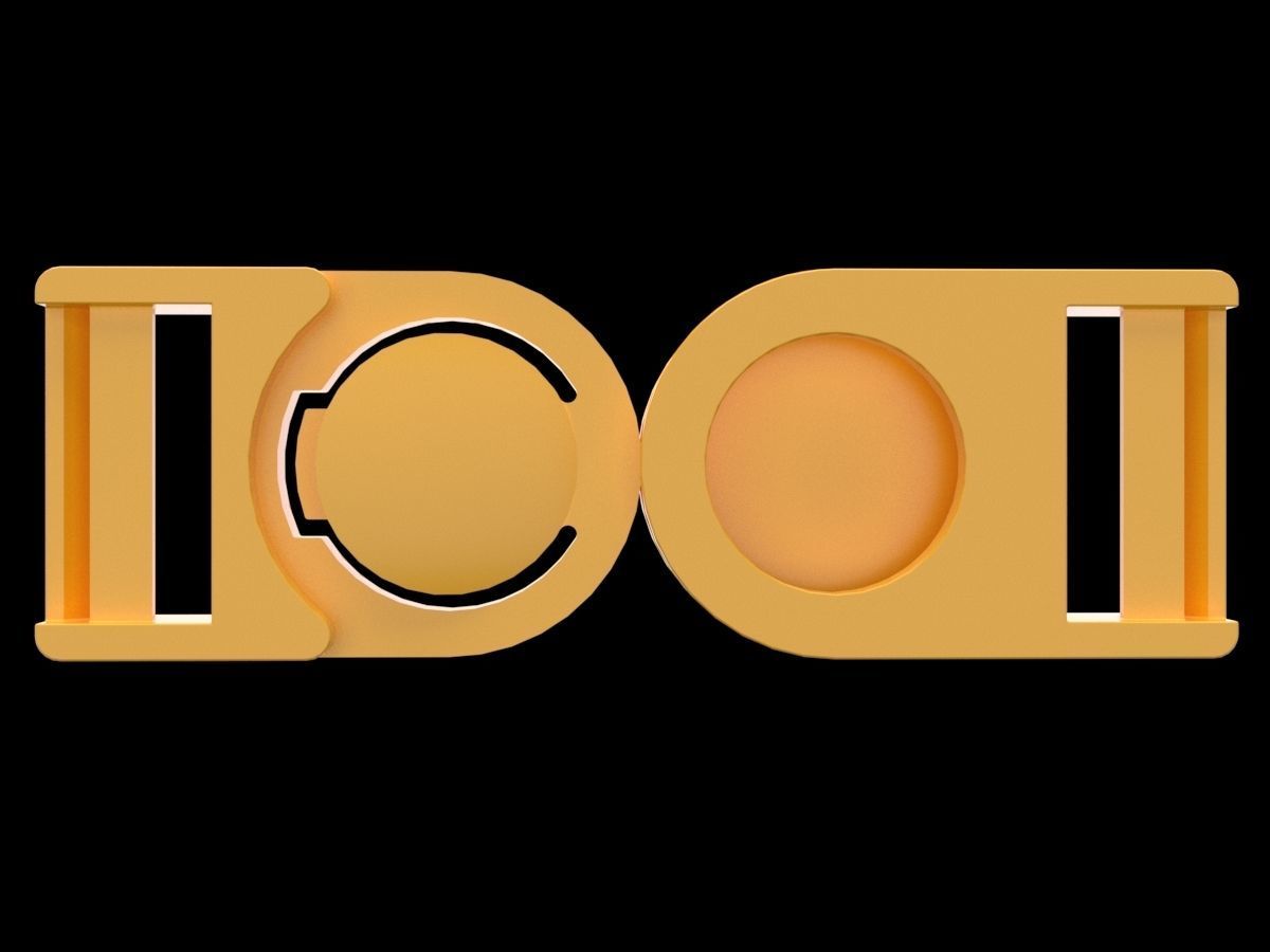 Fastex 25 mm 3D print model_3