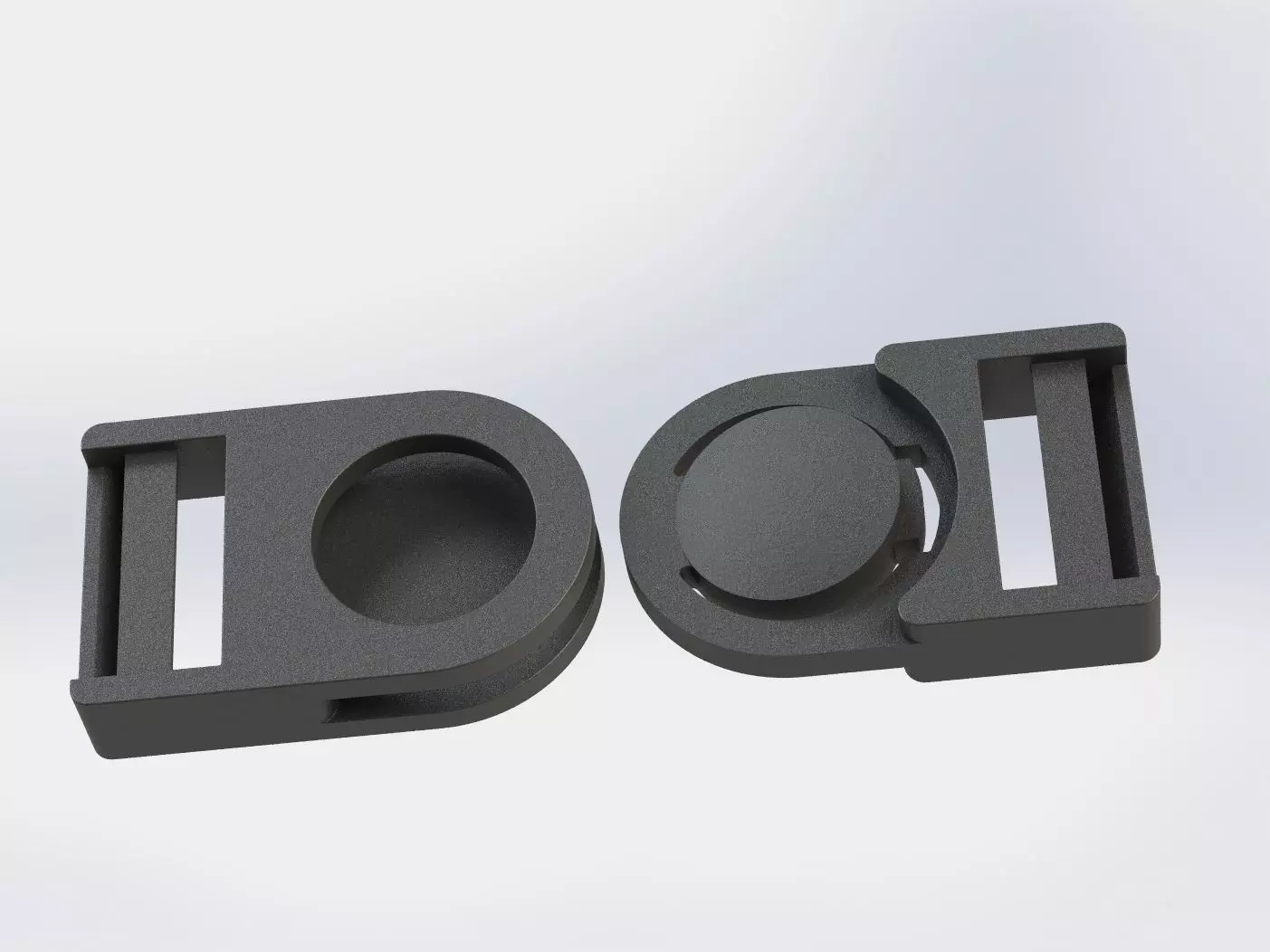 Fastex 25 mm 3D print model_0