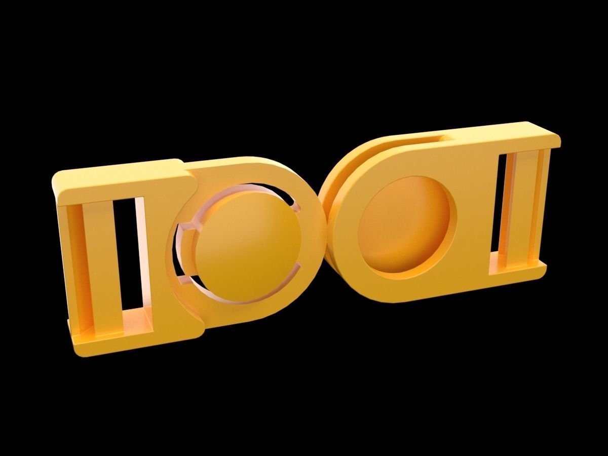 Fastex 25 mm 3D print model_4