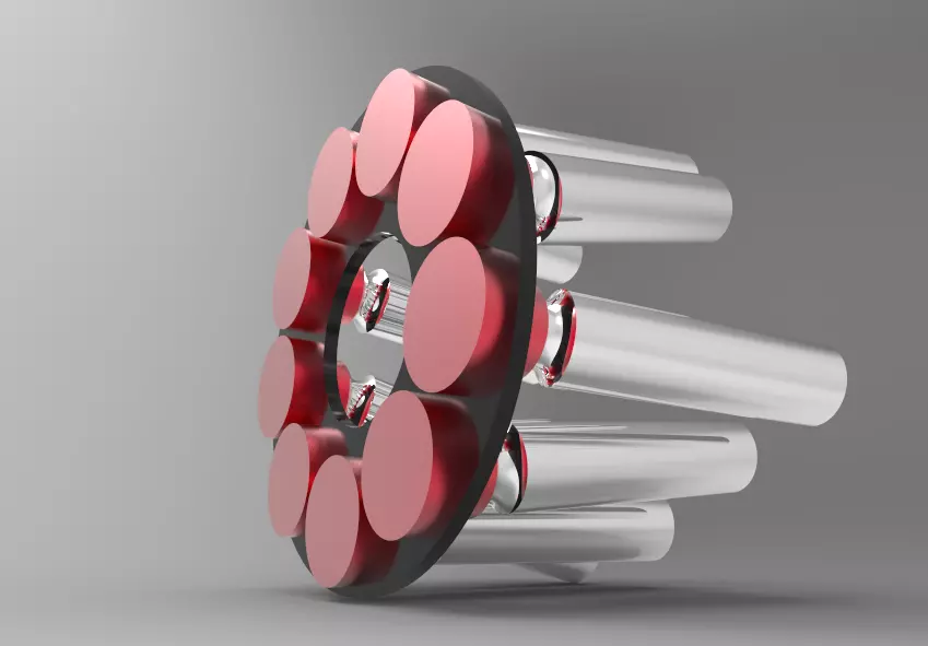 AXIAL PISTON PUMP 3D model