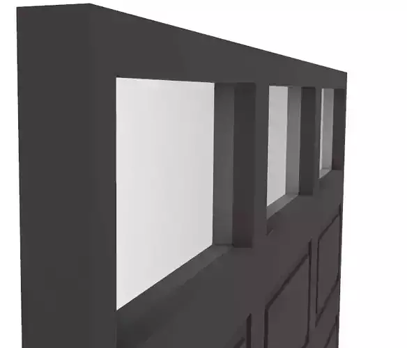 Garage door Free 3D model