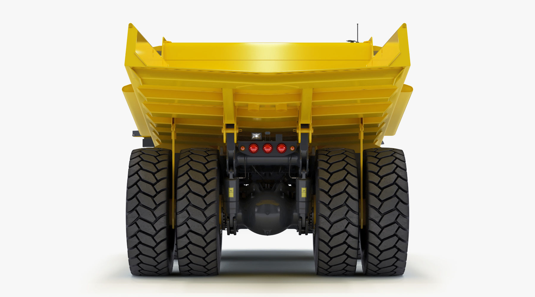 Komatsu HD605-8 Rigid Dump Truck 3D model_5